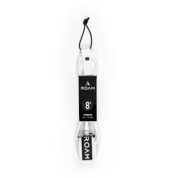 ROAM Surfboard Leash Premium 8.0 Weiss