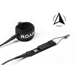 ROAM Surfboard Leash recycelt 8.0 Schwarz