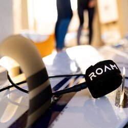 ROAM Surfboard ECO Leash Recycelt 6.0 Schwarz
