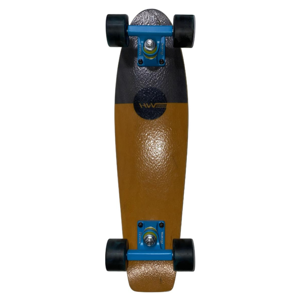 HWShapes MINI CRUISER Skateboard Colorblock Orange