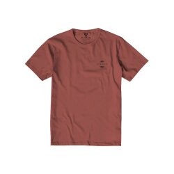 Vissla Above and Below Organic T-Shirt Rusty Red