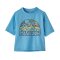 Patagonia Cap Organic Cotton T-Shirt Fitz Roy Rays: Lago Blue
