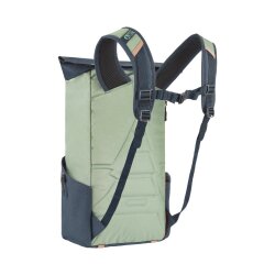 Picture Grounds Backpack Green Spray/Dark Blue