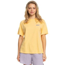 Roxy T-Shirt Moonlight Sunset Oversized Shirt Flax