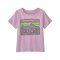 Patagonia Baby Regenerative Organic Cotton T-Shirt Fritz Roy Dragon Purple