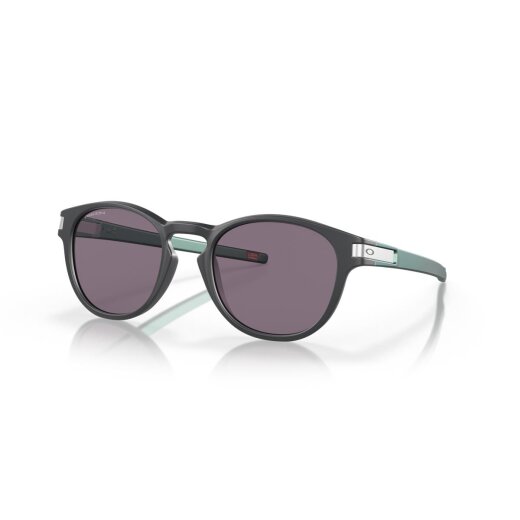 Oakley Latch Sonnenbrille Matte Carbon Prizm Grey