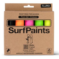 Surfpaints Paintpens for Surfboards wasserbasierte Marker...