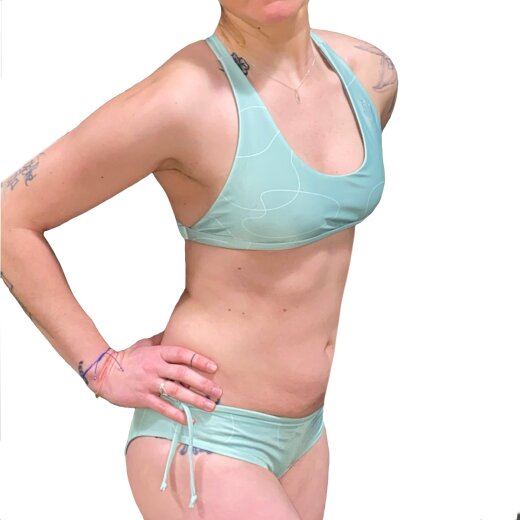 Zealous Braided Surf Bikini Basic Bottoms Flow