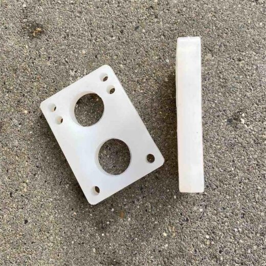 Sunrise Shockpads 1/2" clear white (Paar)