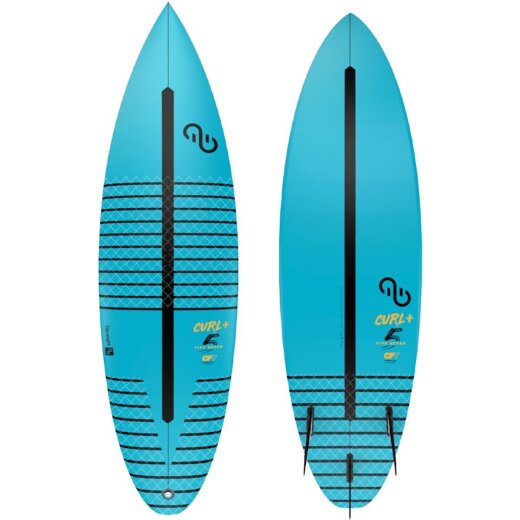 Eleveight Curl + Performance V2 Series Wave Kiteboard 57" / 510"