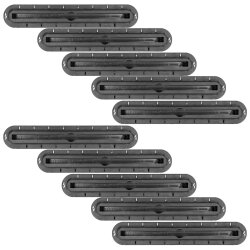 FUTURES Finbox Longboard 8 Inch Schwarz 10 Stück