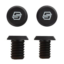 Striker Thick Logo Stuntscooter Grips Griffe Black/ Orange