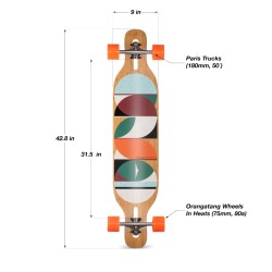 Loaded Dervish Sama Longboard Komplettboard