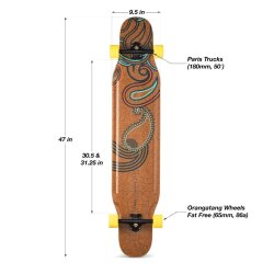 Loaded Tarab II Longboard Komplettboard Individuelles Setup