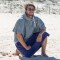 ALL-IN Organic V Poncho Blue Green/ Navy