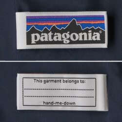 Patagonia Baby Retro-X Hoody Natural white/ New Navy