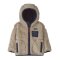 Patagonia Baby Retro-X Hoody Natural white/ New Navy