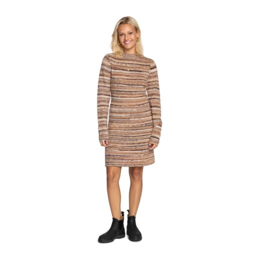 Billabong Feel So Good Strick Kleid Cider