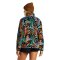 Billabong Boundary Mock 3 Fleece Pullover Stormy Blue L