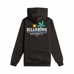Billabong Lounge Zip Hooded Jacket Kids Black