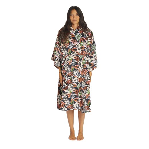 Billabong Poncho Womens  Hooded Towel Black Sands