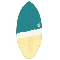 Skimboard SkimOne Fiberwood 45 Inch 116cm Torn