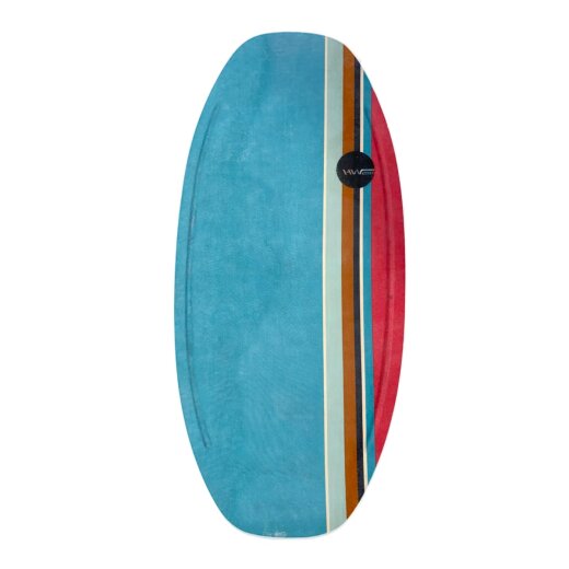 HW-Shapes Freestyle Skimboard V2 110 Retro Stripes