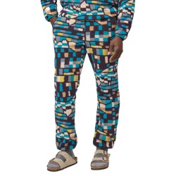 Patagonia Ms Synch Pants Fitz Roy Patchwork Belay Blue