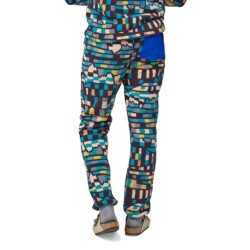 Patagonia Ms Synch Pants Fitz Roy Patchwork Belay Blue
