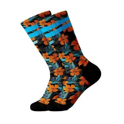 Pullin Socks Longorangeflo