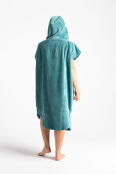 Robie Original  Short Sleeve Poncho Oil Blue Medium