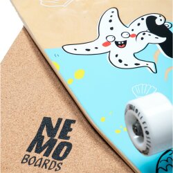 Nemo Boards, Corkgrip Kids Skateboard Mari, Oceano - 24.75