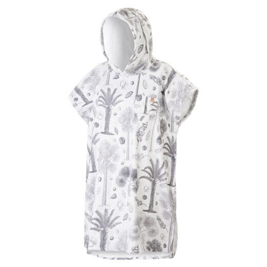 After Poncho Oversized Botanical 
