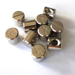 10x Insert 12/6mm für Windsurf Finnenschraube