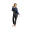 C-Skins Solace 4/3 Frauen Neoprenanzug Black/Blue/Tropical/Cascade Blue