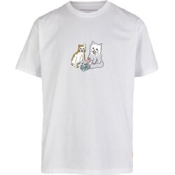 Cleptomanicx T-Shirt Boxy Tee Cats