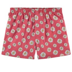 Pockies Boxershorts Pocketless Red Flowers