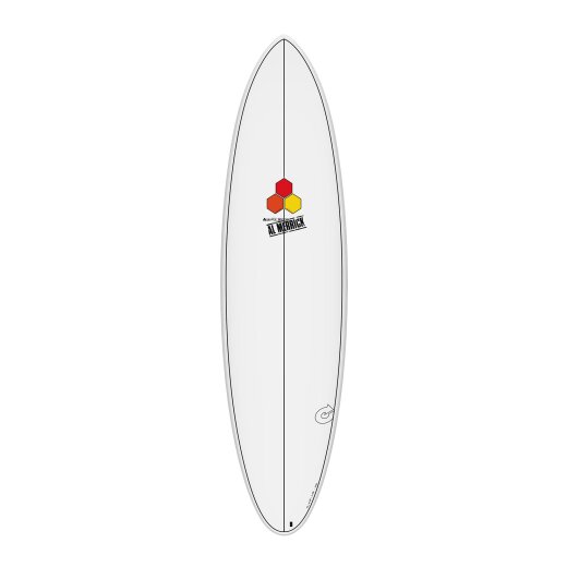 Surfboard CHANNEL ISLANDS X-lite M23 7.4 Weiss