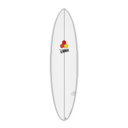Surfboard CHANNEL ISLANDS X-lite M23 7.4 Weiss