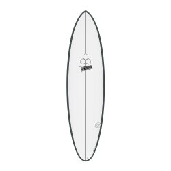 Surfboard CHANNEL ISLANDS X-lite M23 6.8 Grau