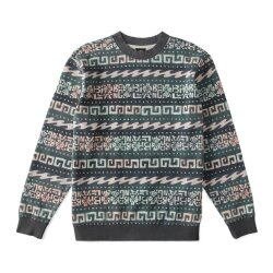 Billabong Halfrack Fleece Crew New Pullover Black