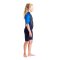 C-Skins Element 3/2 mm Junior Unisex Shorty Neoprenanzug Slate Cyan Multi