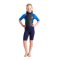 C-Skins Element 3/2 mm Junior Unisex Shorty Neoprenanzug Slate Cyan Multi JL (10)