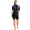 C-Skins Element 3/2 Frauen Shorty Neoprenanzug Slate Azur Blue L (US10 / UK12)