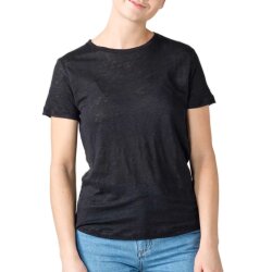 Klitmoller Collective Rikke Linen Tee Black