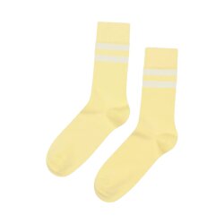 Klitmoller Collective Retro Cotton Socks Lemon Sorbet Cream