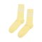Klitmoller Collective Retro Cotton Socks Lemon Sorbet Cream 41-46