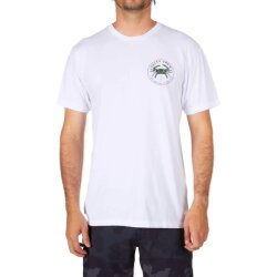 Salty Crew Blue Crabber Premium S/S Tee White