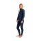 C-Skins NuWave Solace 4/3 Frauen Neoprenanzug Bluestone Tropical