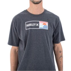 Hurley Men T-Shirt EVD Box Waves